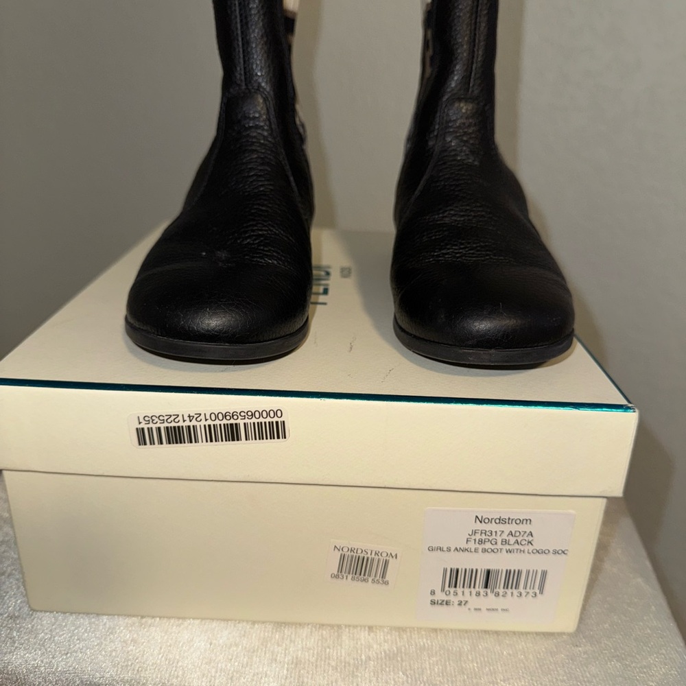 Fendi Black Leather Boots
